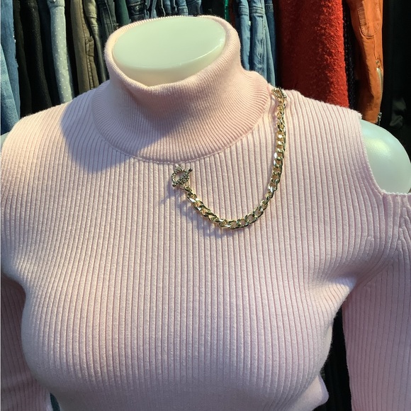 SAINT LAURENT sweater RIBBED VISCOSE ,M - Picture 3 of 10